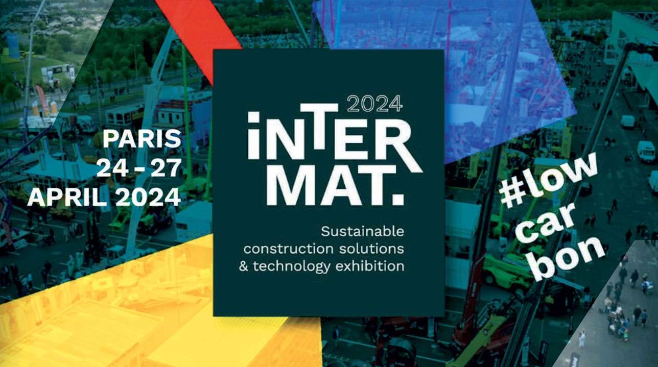 Form 24th to 27th April 2024 JUNTAI will be present at INTERMAT exhibition at Paris !